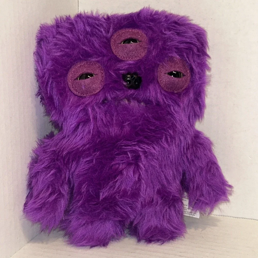 Fuggler Fart Face Annoyed Alien 3 Eyed Purple Funny Ugly Monsters 9